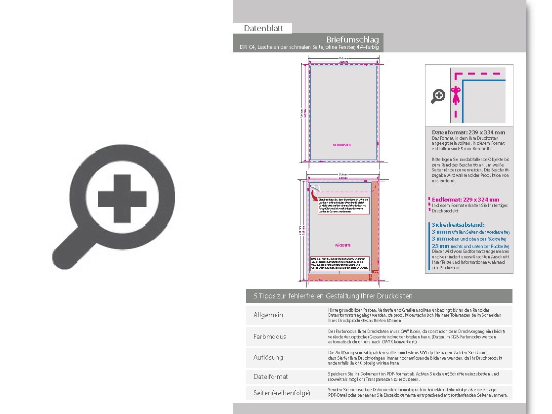 Product Bild briefumschlag_din_c4_(lasche_an_der_schmalen_seite)__haftklebend_ohne_fenster__beidseitig_4_4_farbig_bedruckt